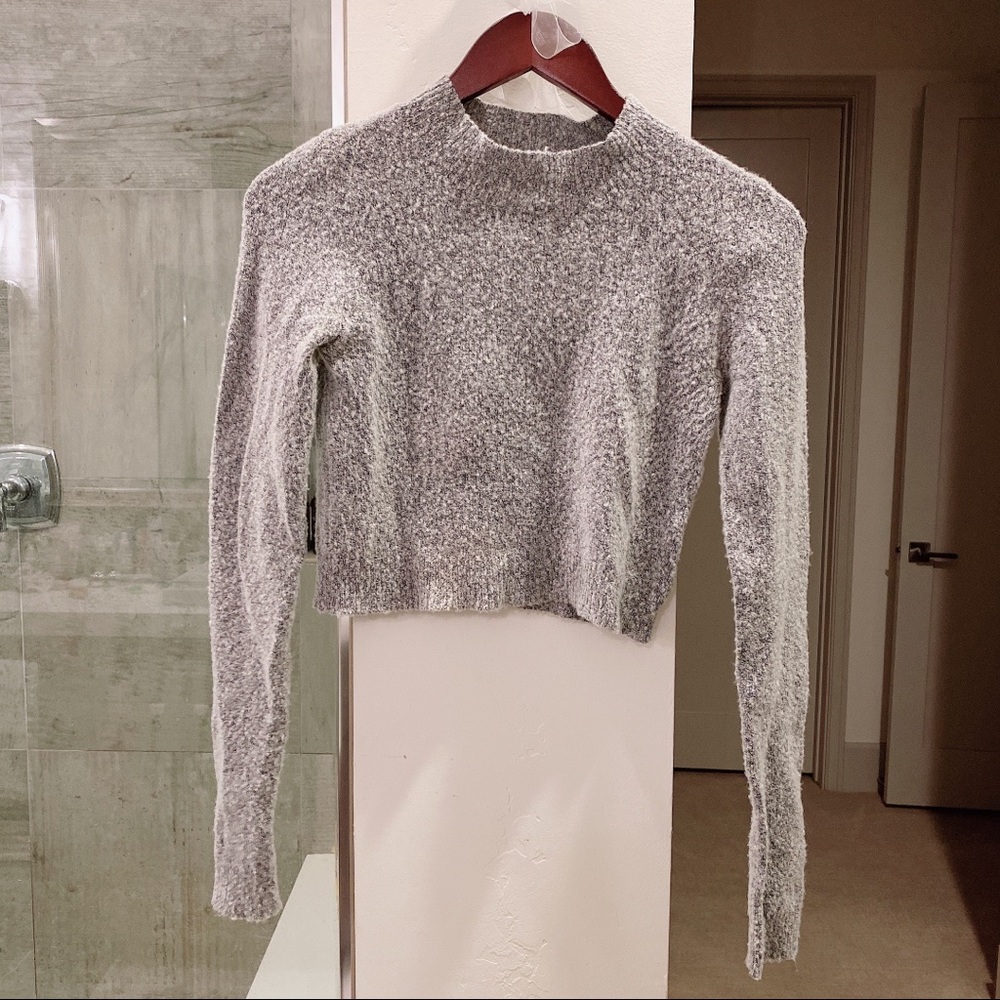 A&F cropped sweater